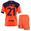 Conjunto FC Barcelona Frenkie de Jong 21 Tercera Equipación 2025-26 - Niño